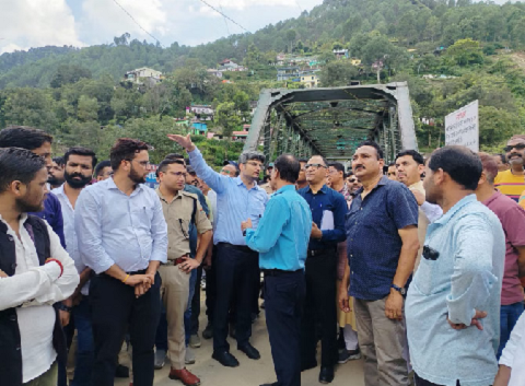 अंतर मंत्रालय केंद्रीय टीम ने राज्य के आपदा प्रभावित क्षेत्रों का किया स्थलीय निरीक्षण..