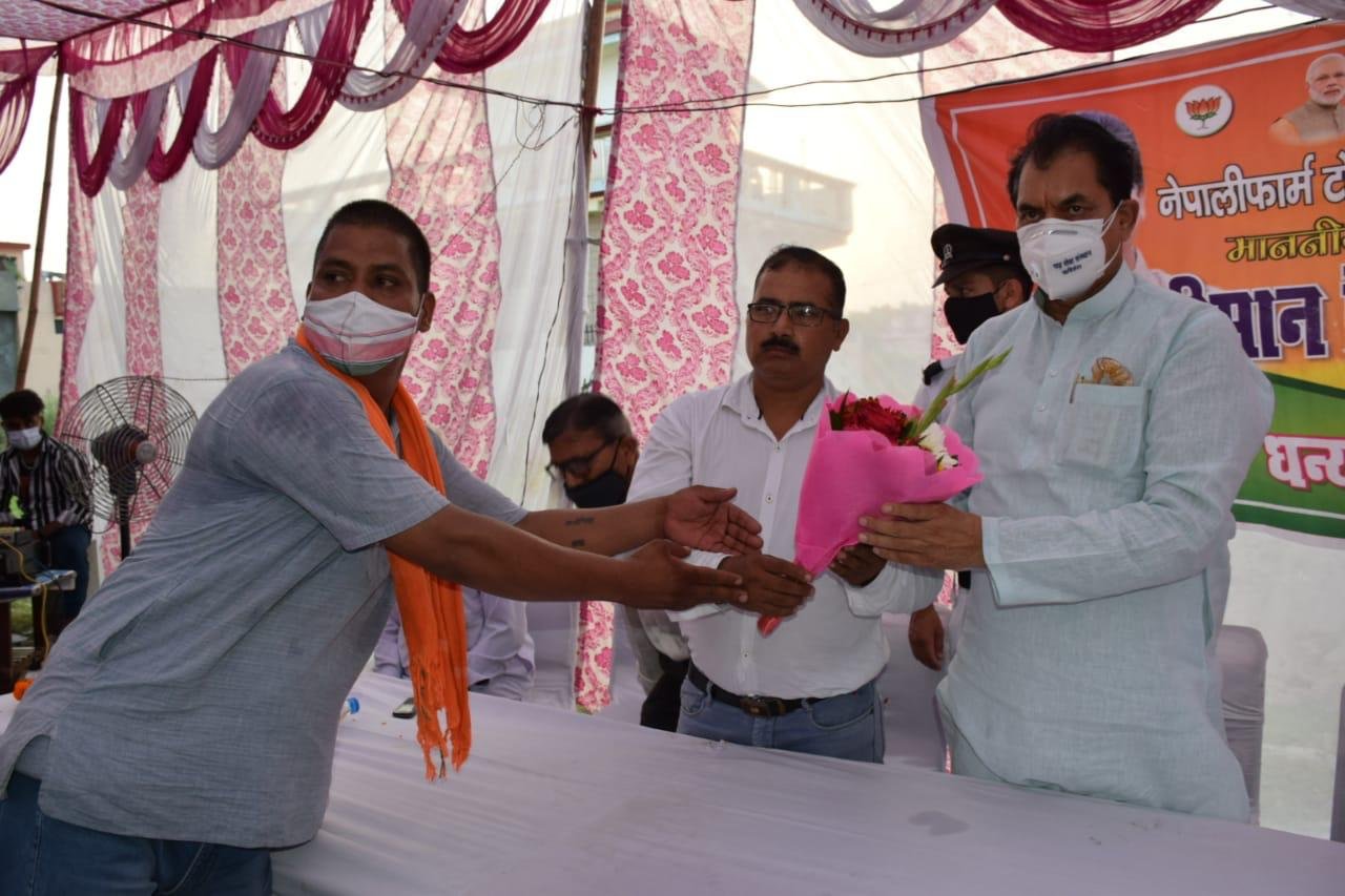 टोल प्लाजा निरस्त करने पर विधानसभा अध्यक्ष का किया स्वागत