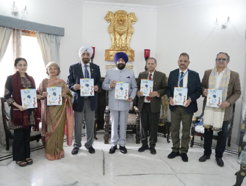 राज्यपाल ने किया VoWels मैगजीन का विमोचन, विचारों को किया प्रभावशाली मंच प्रदान..