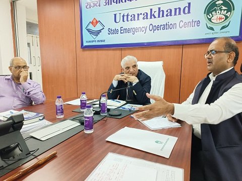 एनडीएमए के विभागाध्यक्ष एवं सदस्य राजेंद्र सिंह ने उत्तराखंड में आपदा राहत और पुनर्निर्माण कार्यों की समीक्षा की..